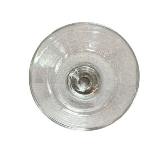 Vintage Genuine Wooden Cheese Board With Covered Dome Heavy Clear Glass Cover - Picture 5 of 7